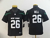 Youth Nike Jets 26 Le'Veon Bell Black New 2019 Vapor Untouchable Limited Jersey,baseball caps,new era cap wholesale,wholesale hats